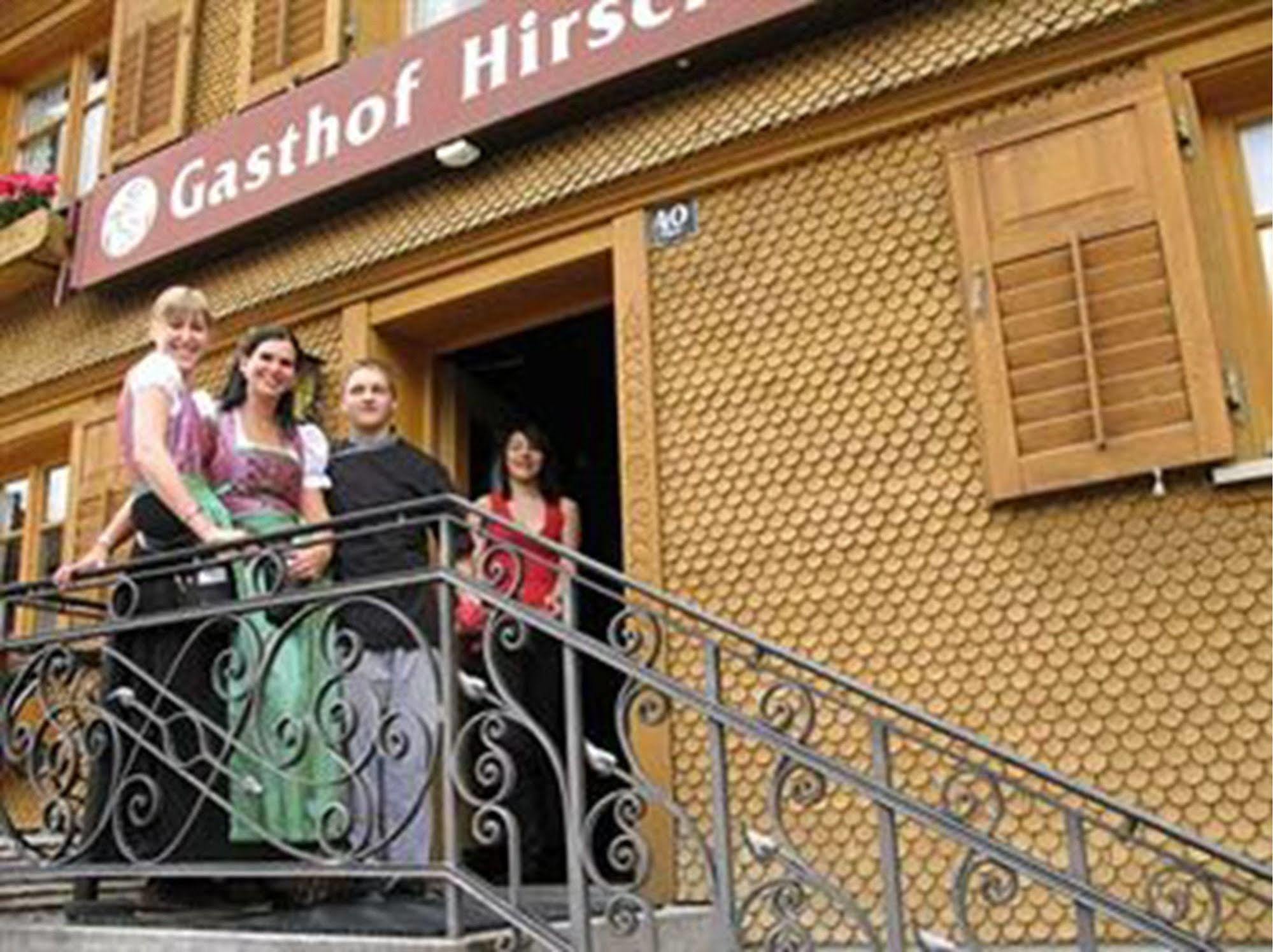 Hotel Gasthof Hirschen Bezau Exteriér fotografie